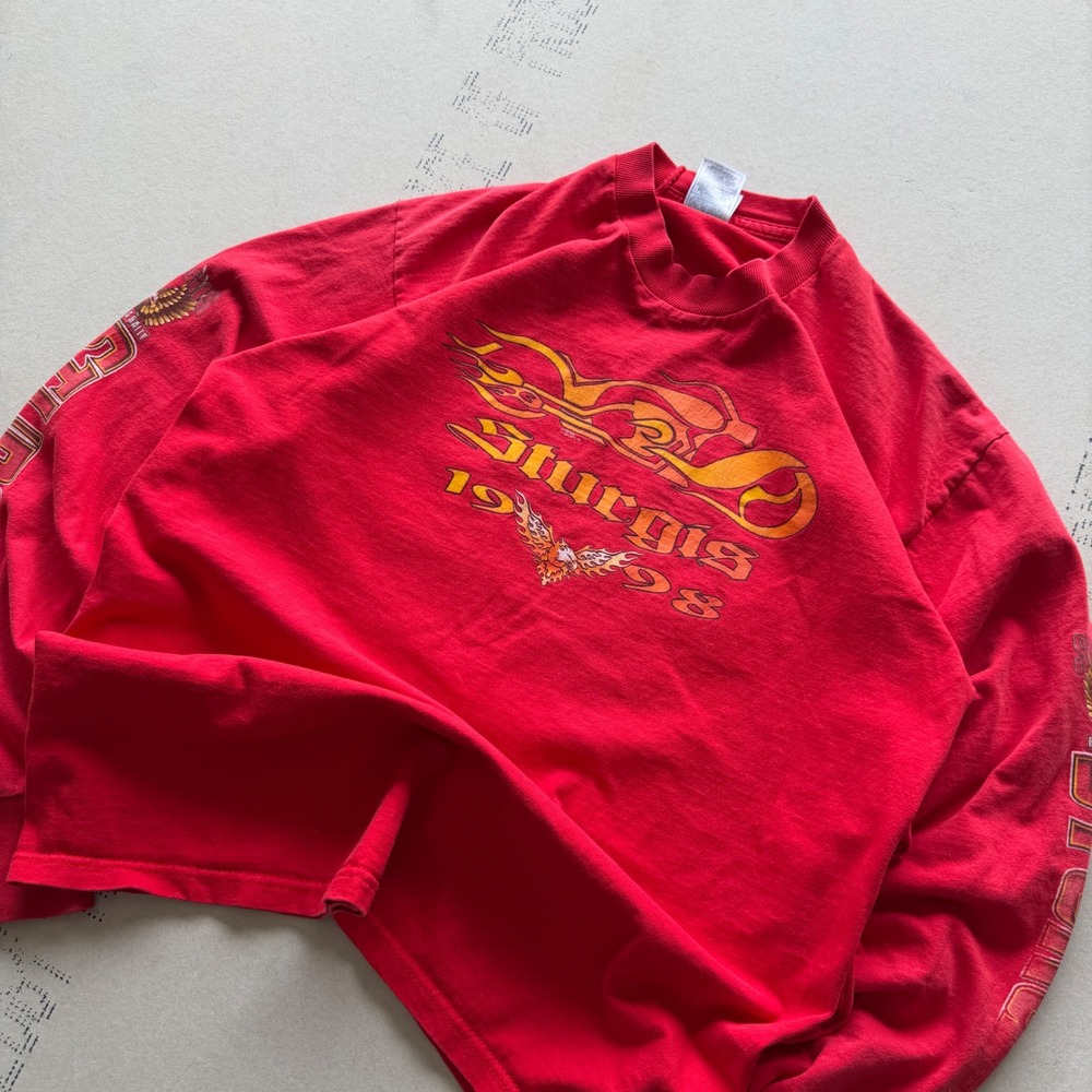 Vintage 90's Sturgis Sleeve Hit Long Sleeve